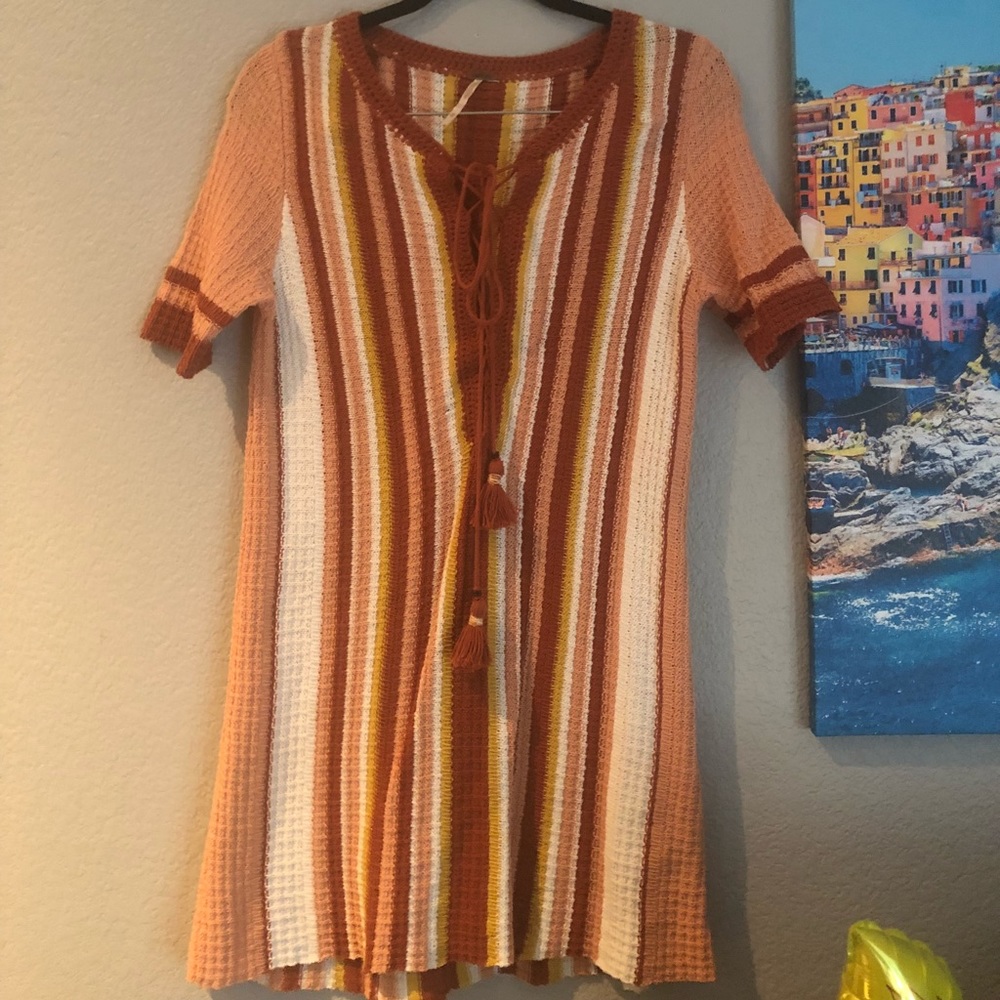 Free People Crochet Dress